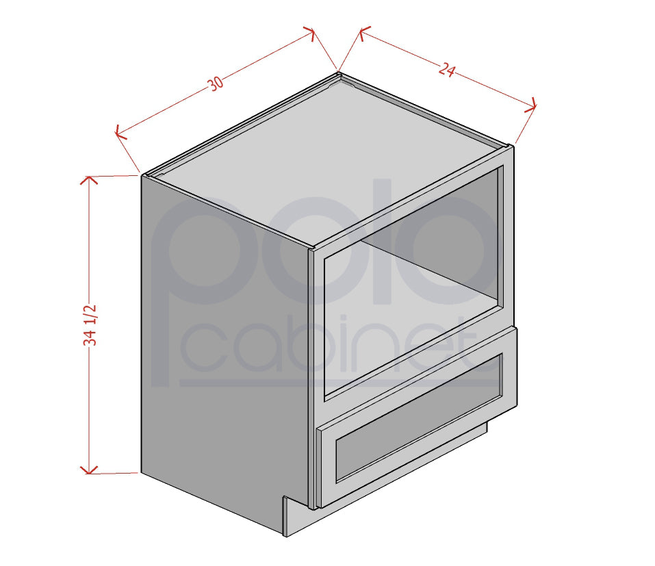 Microwave Base Cabinet