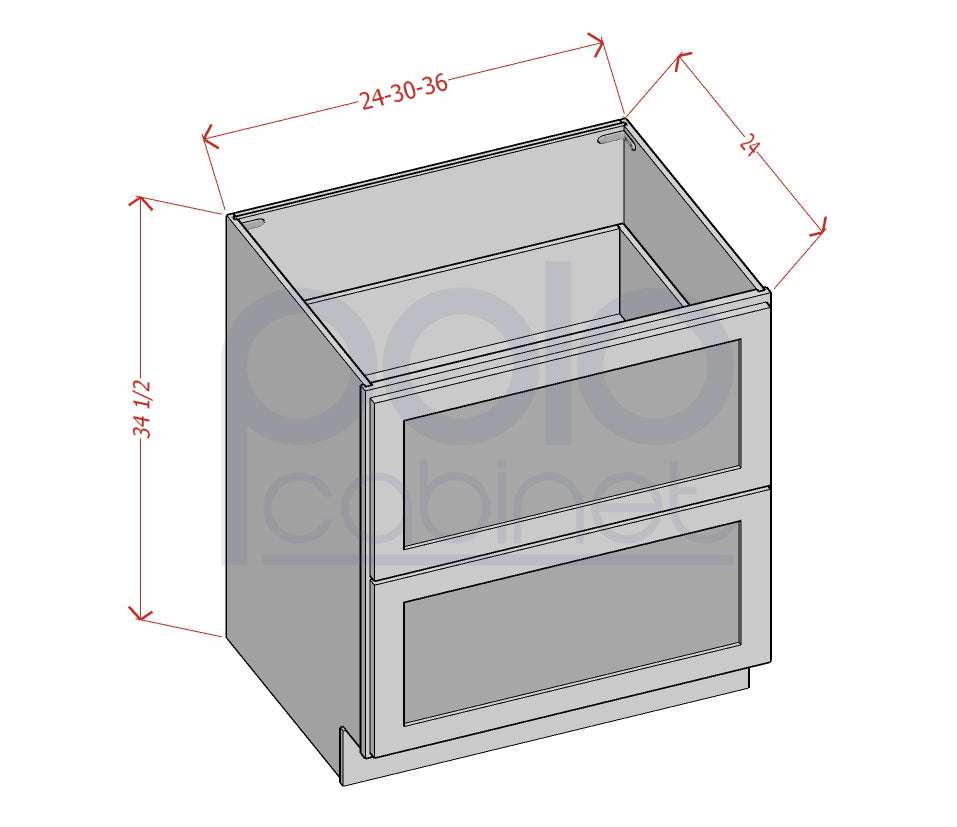 Two Drawers Bases