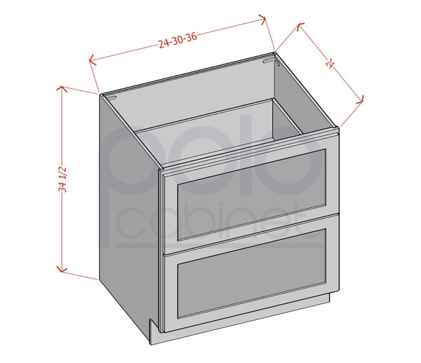Two Drawers Bases