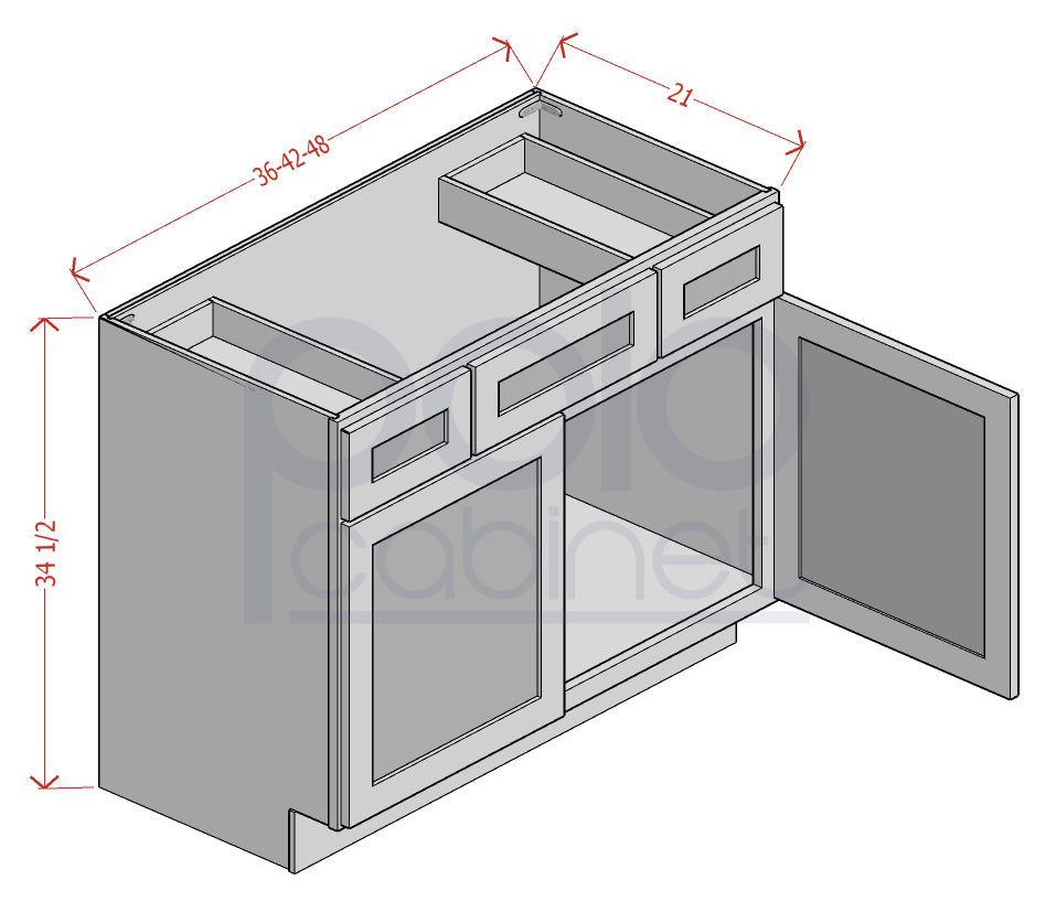 Vanity Combo Sink Base Cabinets