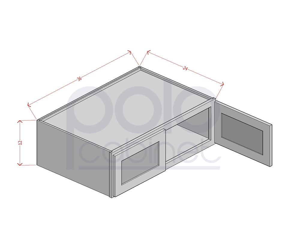 Refrigerator Wall Cabinets (24"Deep)