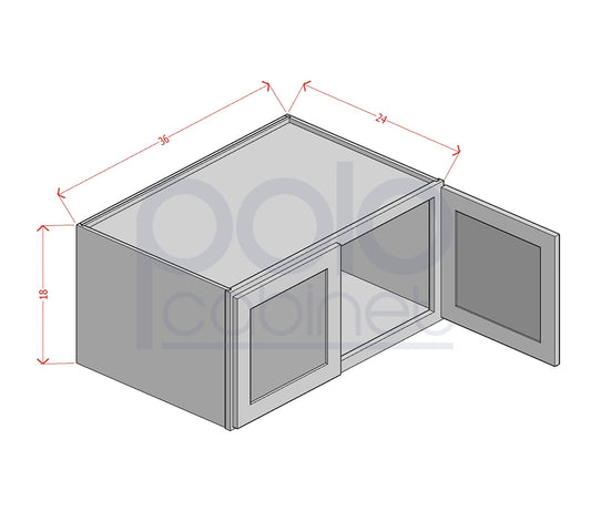 Refrigerator Wall Cabinets (24"Deep)
