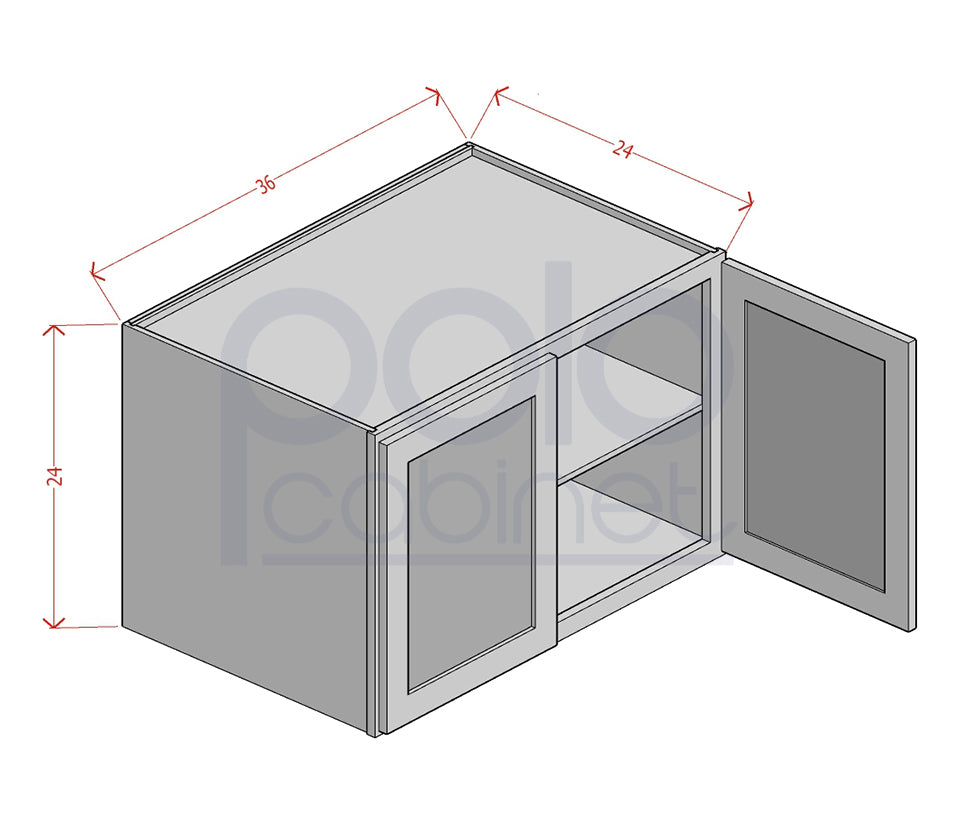 Refrigerator Wall Cabinets (24"Deep)