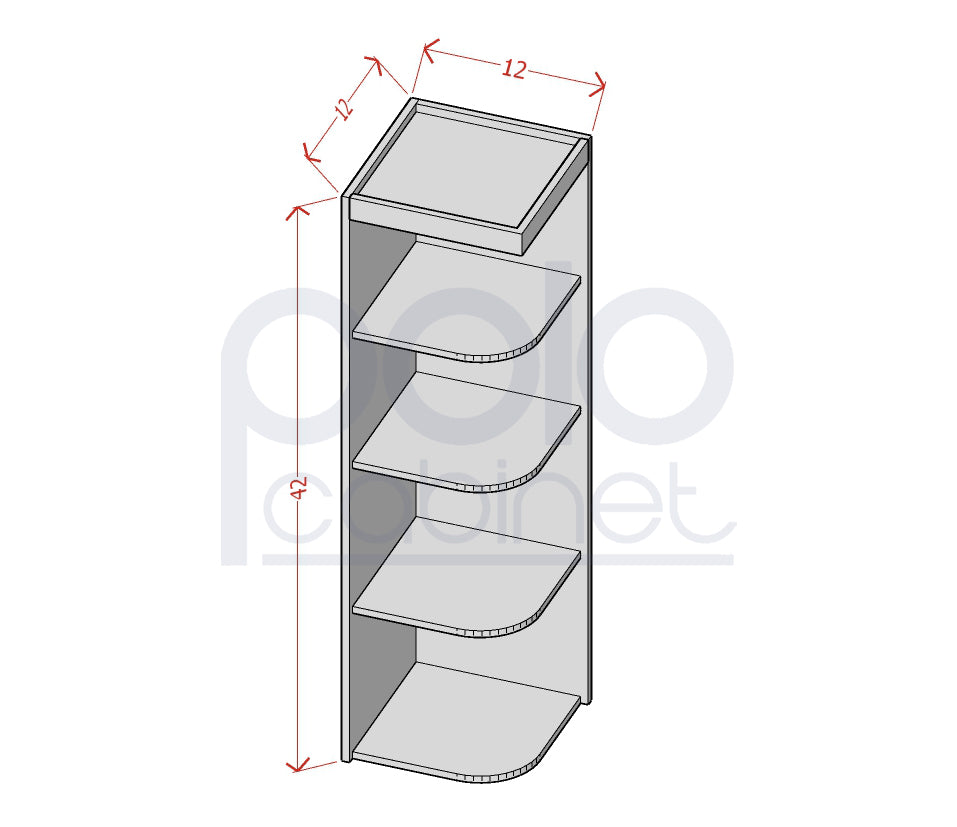 End Shelf Wall Cabinets