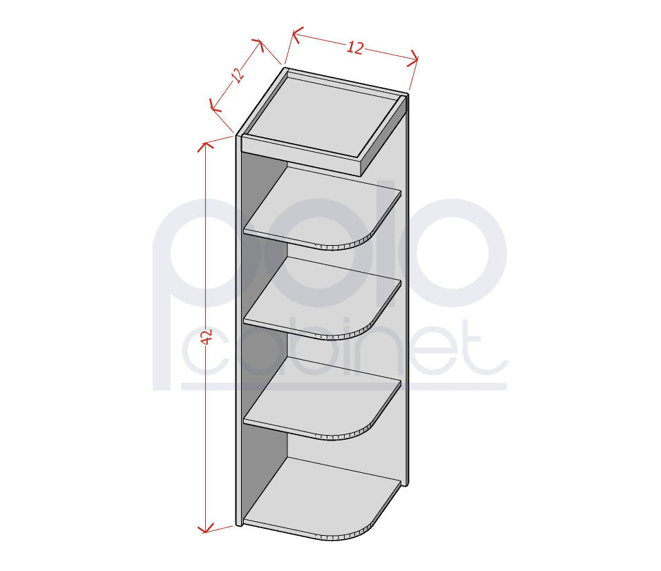 End Shelf Wall Cabinets